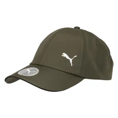 Puma ESSENTIALS RUNNING CAP Sportovní kšiltovka, khaki, velikost