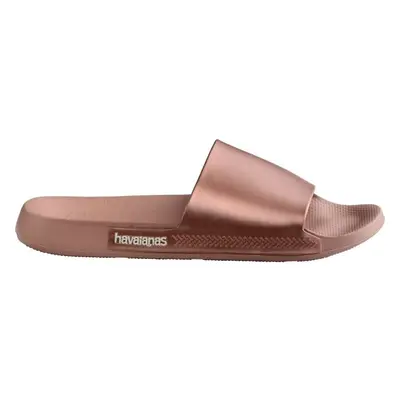 HAVAIANAS SLIDE CLASSIC METALLIC Dámské pantofle, růžová