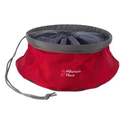 MOUNTAINPAWS LARGE DOG WATER BOWL Skládací miska pro psy, červená, velikost