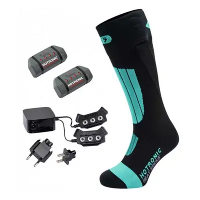 Hotronic HEATSOCKS XLP ONE + PF Vyhřívané kompresní ponožky, černá, velikost