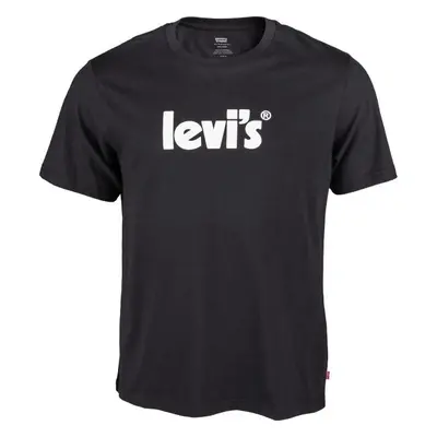 Levi's® SS RELAXED FIT TEE Pánské tričko, černá, velikost