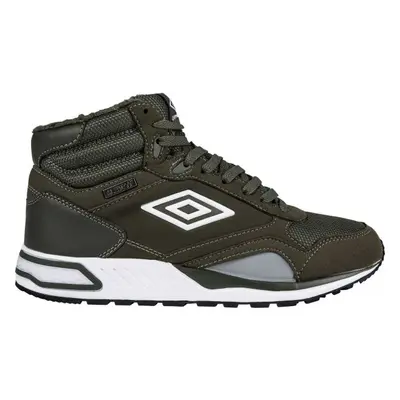 Umbro REDHILL HIGH W PROOF Pánská volnočasová obuv, tmavě zelená