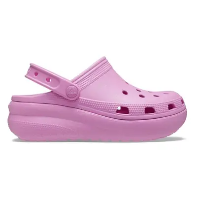 Crocs CLASSIC CROCS CUTIE CLOG K Dětské pantofle, růžová