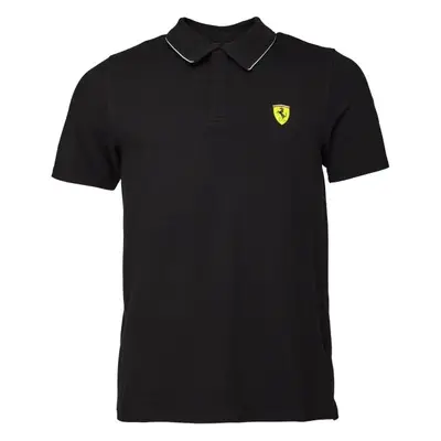 Puma FERRARI RACE POLO Pánské polo triko, černá, velikost