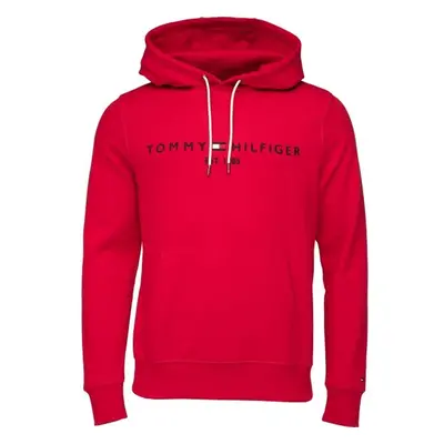 Tommy Hilfiger WCC TOMMY LOGO Pánská mikina, červená, velikost