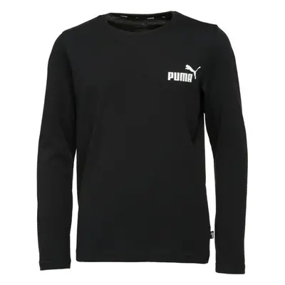 Puma ESS NO.1 LOGO LS TEE B Dětské sportovní triko, černá, velikost