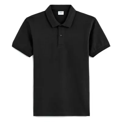 CELIO TEONE Pánské polo triko, černá, velikost