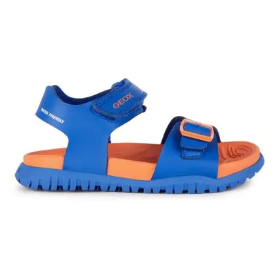 Geox J SANDAL FUSBETTO B. A Juniorské chlapecké sandály, modrá, velikost