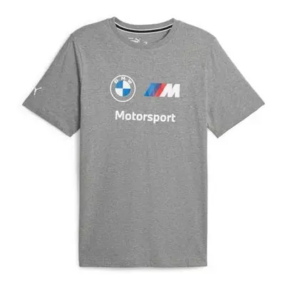 Puma BMW MOTORSPORT ESSENTIALS TEE Pánské triko, šedá, velikost