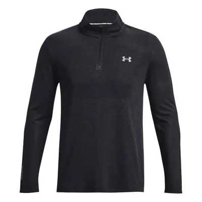 Under Armour STRIDE 1/4 ZIP Pánské tričko, černá, velikost