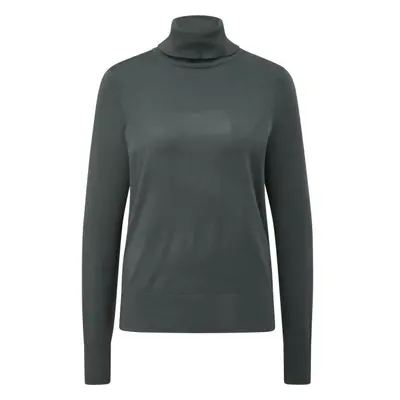 s.Oliver RL POLO NECK JUMPER NOOS Pulovr s rolákem, tmavě zelená, velikost