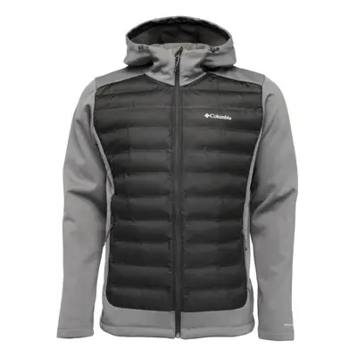 Columbia OUT-SHIELD INSULATED FULL ZIP HOODIE Pánská hybridní bunda, tmavě šedá, velikost