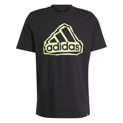 adidas FOLDED BOS LOGO Pánské triko, černá, velikost