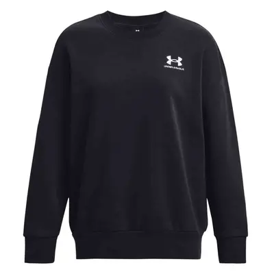 Under Armour ESSENTIAL FLC OS CREW Dámská mikina, černá, velikost