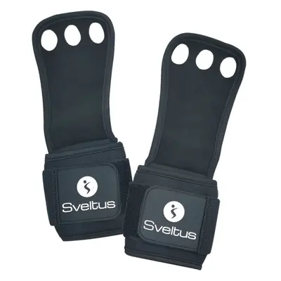 SVELTUS PREMIUM HOLE HAND GRIP Gripy, černá, velikost