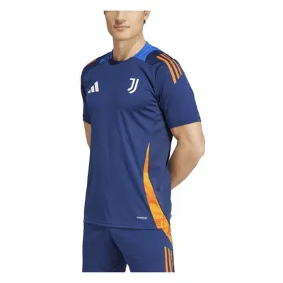 adidas JUVENTUS TRAINING JERSEY Pánské sportovní triko, modrá, velikost