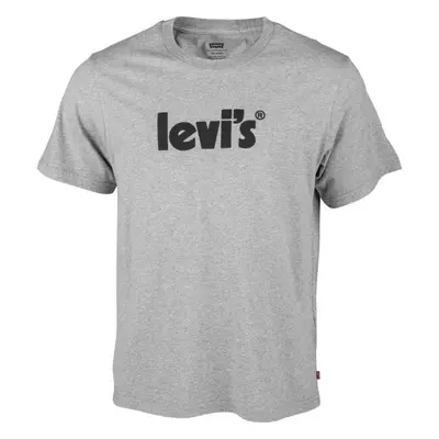 Levi's® SS RELAXED FIT TEE Pánské tričko, šedá, velikost