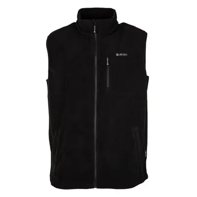 Hi-Tec HANTY FLEECE VEST Pánská fleecová vesta, černá, velikost