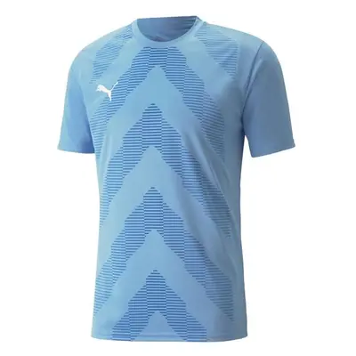 Puma TEAMGLORY JERSEY TEE Pánské fotbalové triko, modrá, velikost