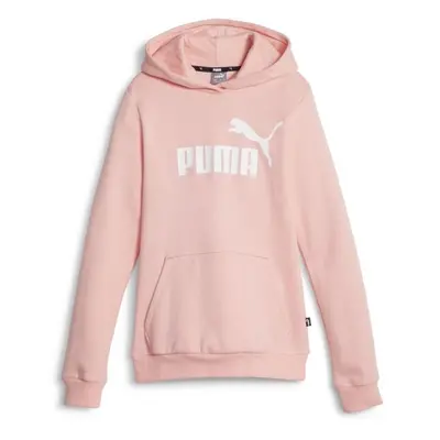 Puma ESSENTIALS HOODIE Dívčí mikina, růžová, velikost