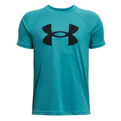 Under Armour TECH BIG LOGO Chlapecké triko, zelená, velikost