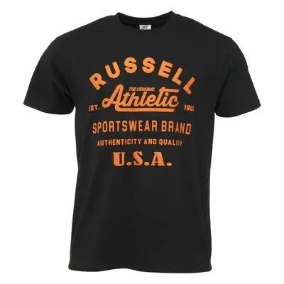 Russell Athletic T-SHIRT Pánské tričko, černá, velikost