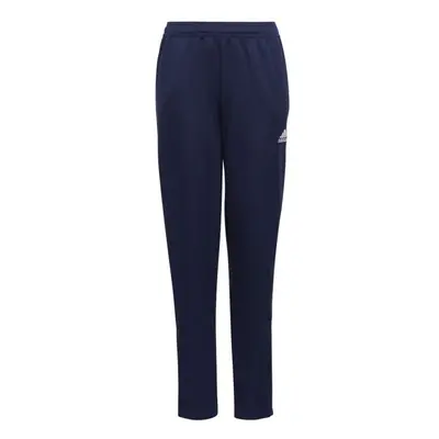 adidas ENTRADA PANTS Juniorské fotbalové tepláky, tmavě modrá, velikost