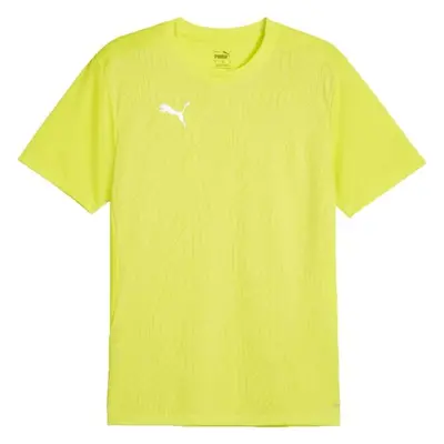 Puma TEAMFINAL TRAINING JERSEY Pánské sportovní triko, žlutá, velikost