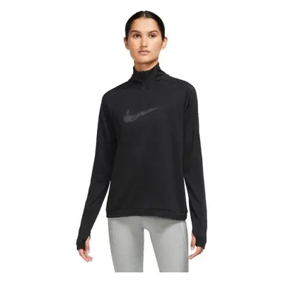 Nike DRI-FIT SWOOSH Dámská běžecká mikina, černá, velikost