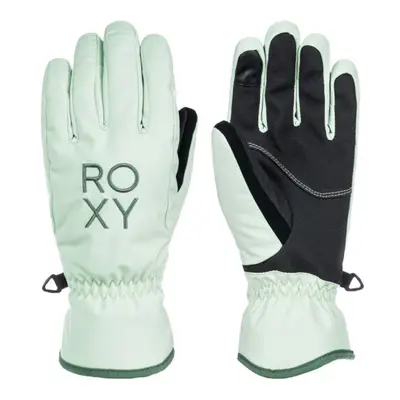 Roxy FRESHFIELD GLOVES Dámské zimní rukavice, světle zelená, velikost