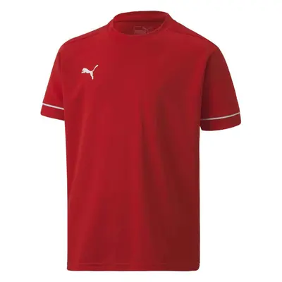 Puma TEAM GOAL TRAINING JERSEY TEE Chlapecké sportovní triko, červená, velikost