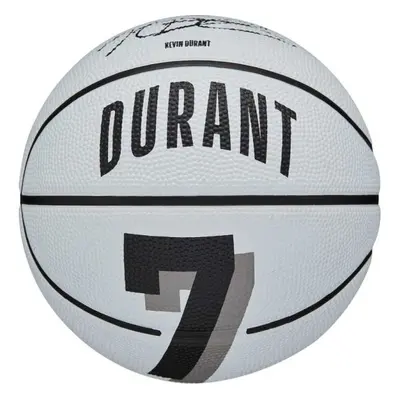 Wilson NBA PLAYER ICON MINI BSKT DURANT Mini basketbalový míč, bílá, velikost