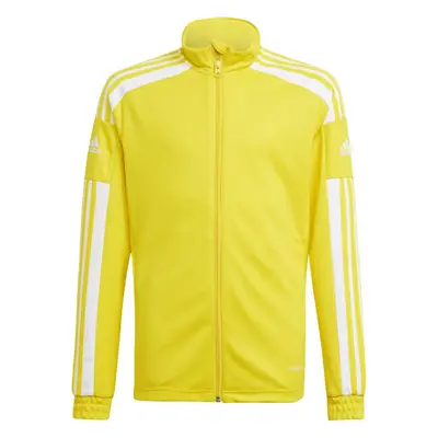 adidas SQUADRA JACKET Chlapecká fotbalová mikina, žlutá, velikost