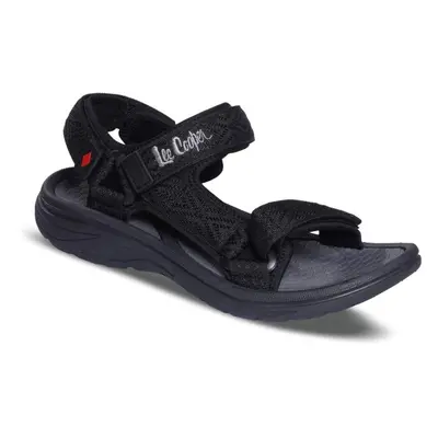 Lee Cooper SANDALS Pánské sandály, černá, velikost