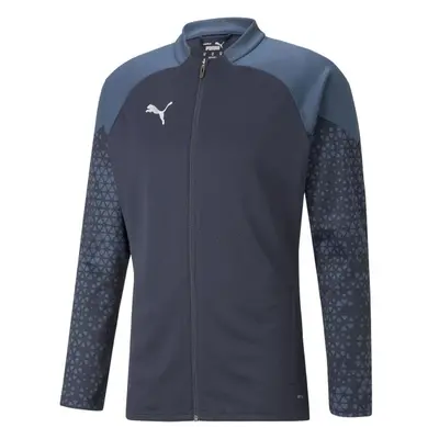 Puma TEAMCUP TRAINING JACKET Pánská fotbalová bunda, tmavě modrá, velikost