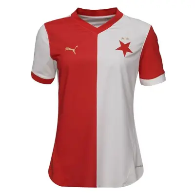 Puma SK SLAVIA INTL HOME JERSEY PROMO W SPONSOR Dámský fotbalový dres, červená, velikost