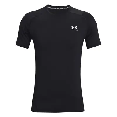 Under Armour HEATGEAR Pánské triko s krátkým rukávem, černá, velikost