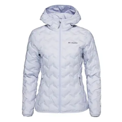 Columbia DELTA RIDGE II DOWN HOODED JACKET Dámská zimní bunda, světle modrá, velikost