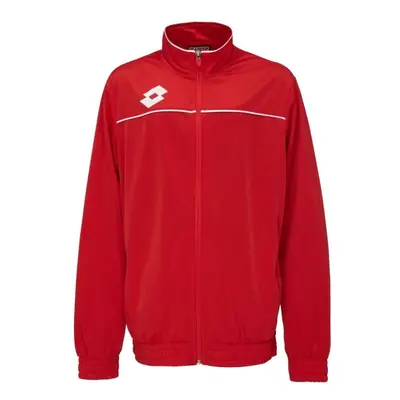 Lotto ELITE FULL-ZIP TOP Juniorská fotbalová mikina, červená, velikost