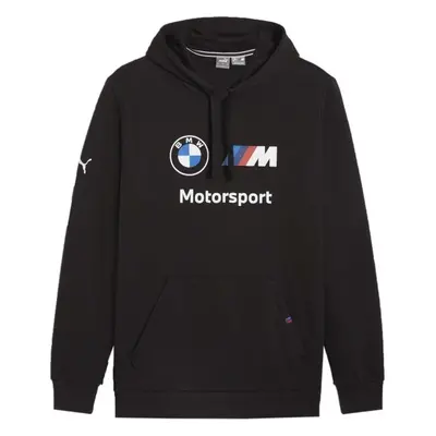 Puma BMW MOTORSPORT ESSENTIALS HOODIE Pánská mikina, černá, velikost