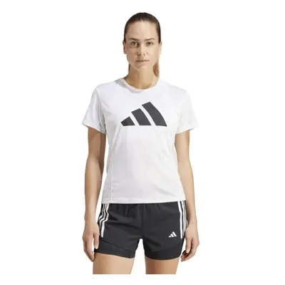 adidas RUN IT TEE Dámské běžecké tričko, bílá, velikost