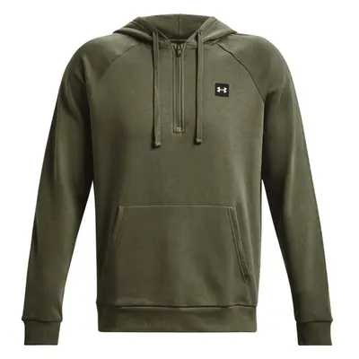 Under Armour RIVAL Pánská mikina, khaki, velikost