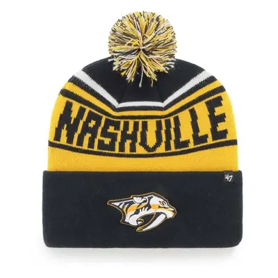 47 NHL NASHVILLE PREDATORS STYLUS CUFF KNIT Zimní čepice, tmavě modrá, velikost