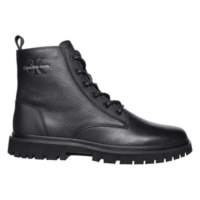 Calvin Klein EVA MID LACEUP BOOT Pánská kotníková obuv, černá, velikost