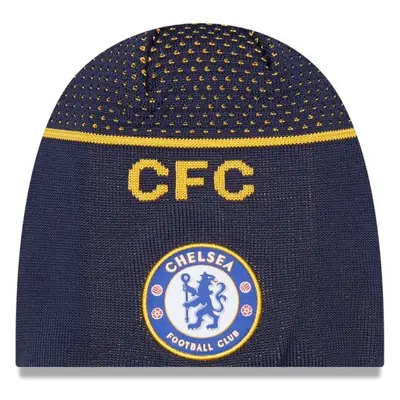 New Era ENGINEERED SKULL BEANIE CHELSEA FC Klubový kulich, tmavě modrá, velikost