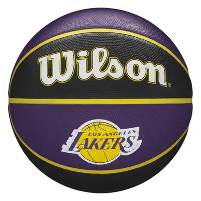 Wilson NBA TEAM TRIBUTE LAKERS Basketbalový míč, fialová, velikost