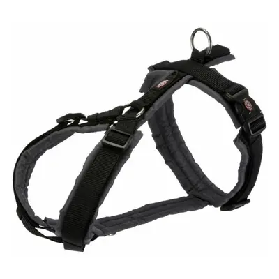 TRIXIE PREMIUM DOG HARNESS S-M Trekingový postroj pro psa, černá, velikost