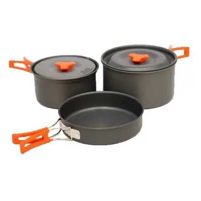 Vango HARD ANODISED PERSON COOK KIT Sada nádobí, tmavě šedá, velikost