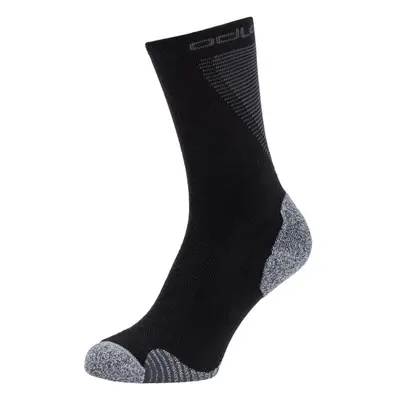 Odlo SOCKS CREW ACTIVE WARMRUNNING Ponožky, černá, velikost