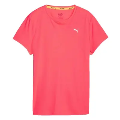 Puma RUN FAVORITES VELOCITY TEE W Dámské sportovní triko, oranžová, velikost